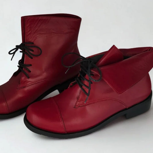 Botin Roberta rojo