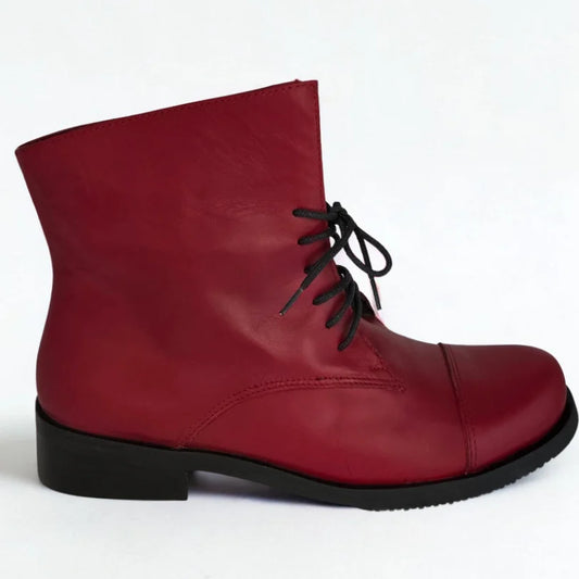 Botin Roberta rojo