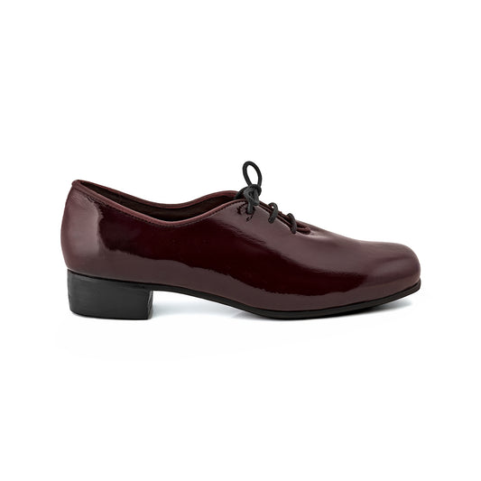 zapato clásico oxford richato charol burgundy