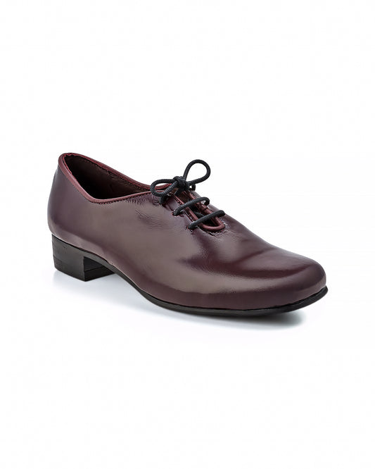 zapato clásico oxford richato charol burgundy